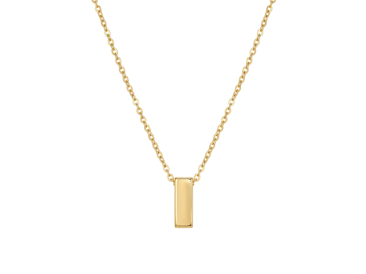 Gold Bar Locket