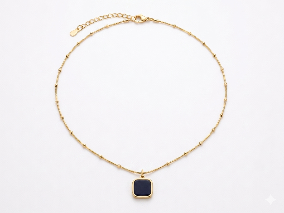 Moon in Square Locket