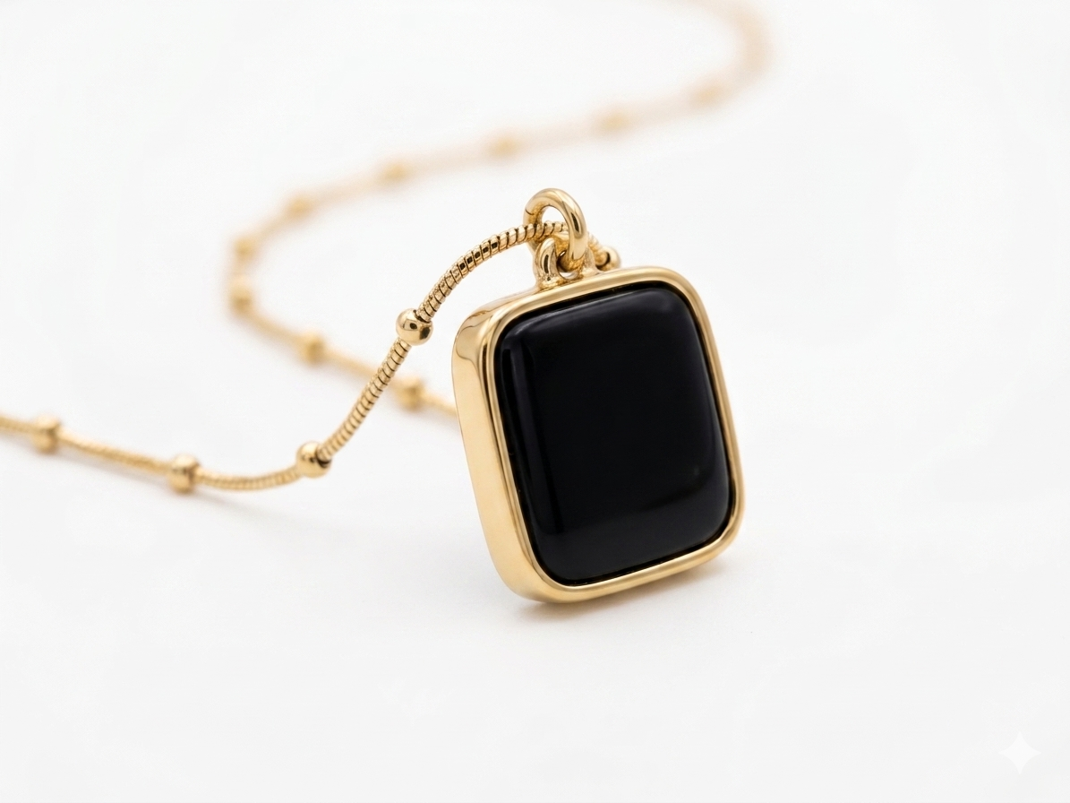 Moon in Square Locket
