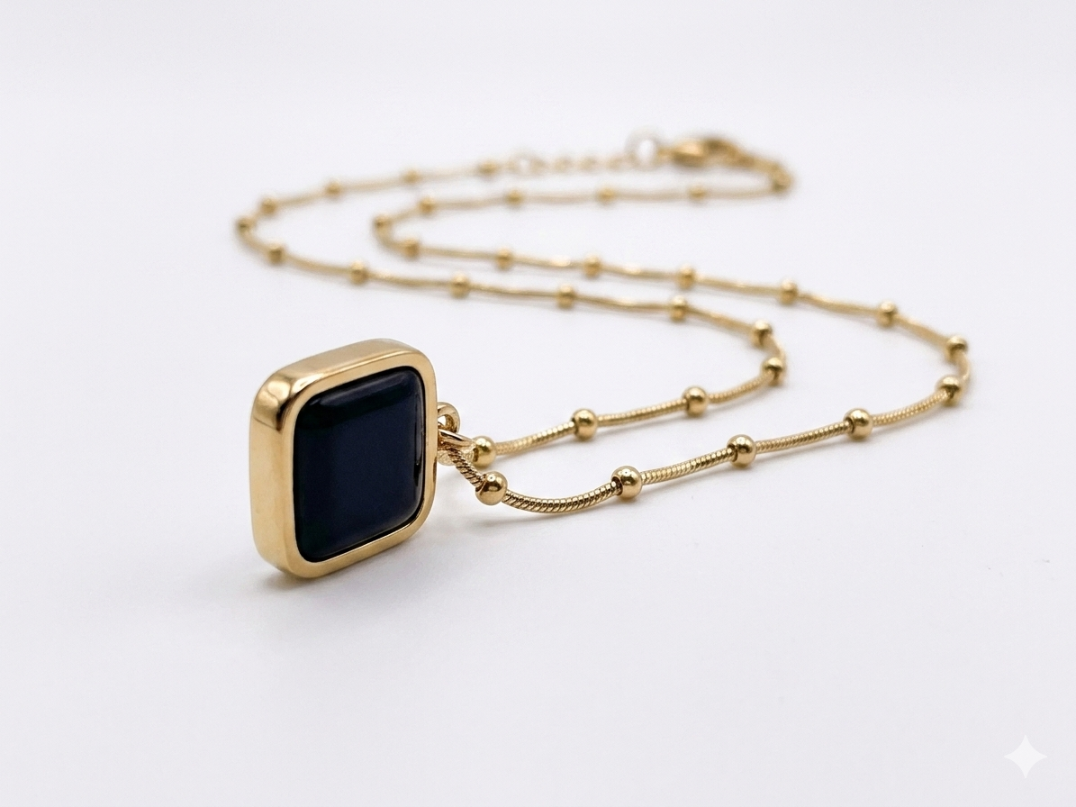 Moon in Square Locket