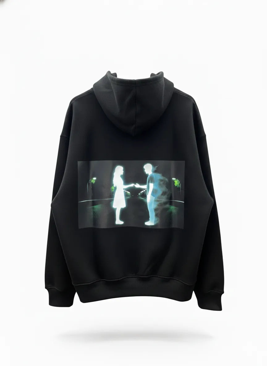 It’s Ending Black Graphic Hoodie – Baggy Fit