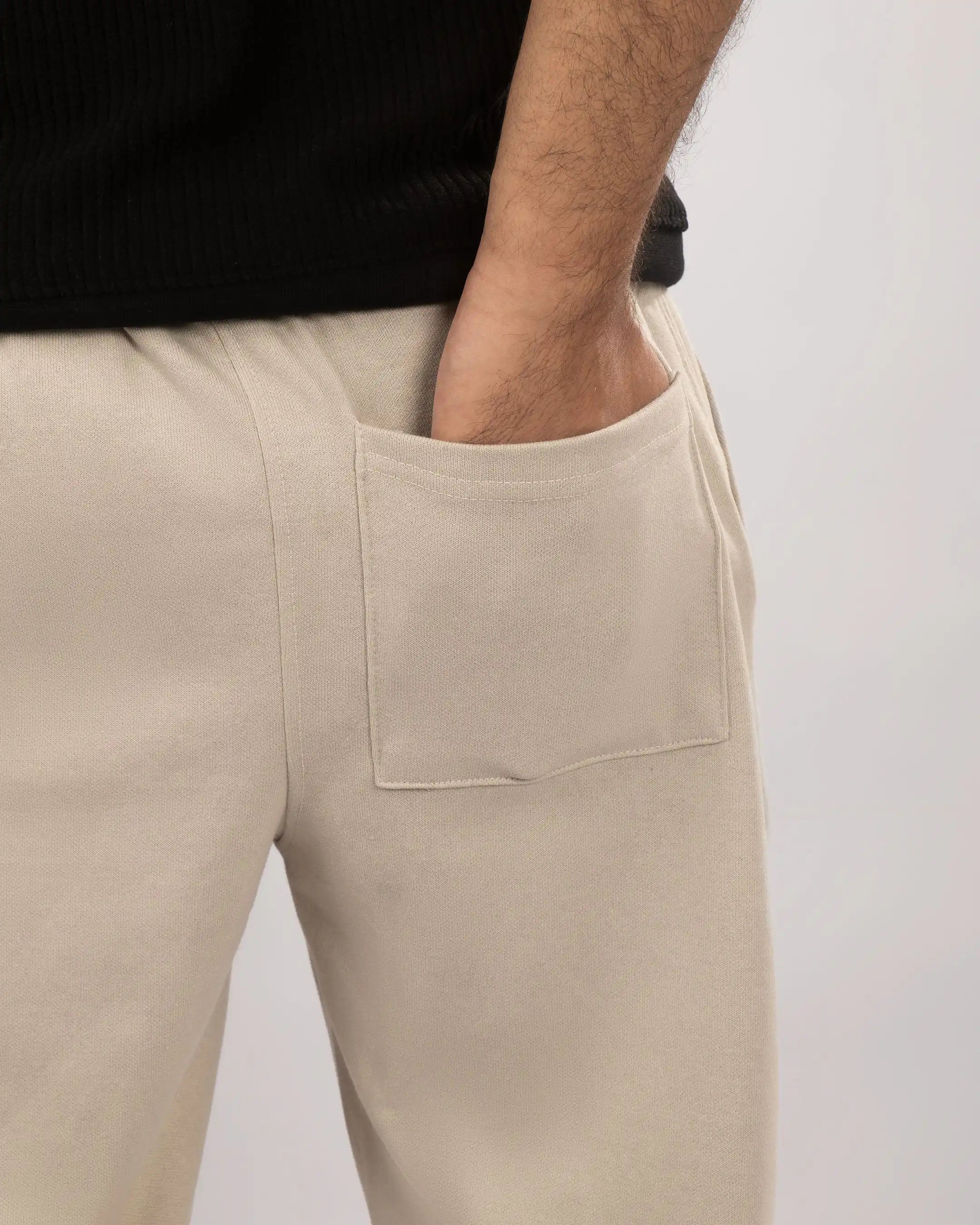 Ash Grey Baggy Trouser