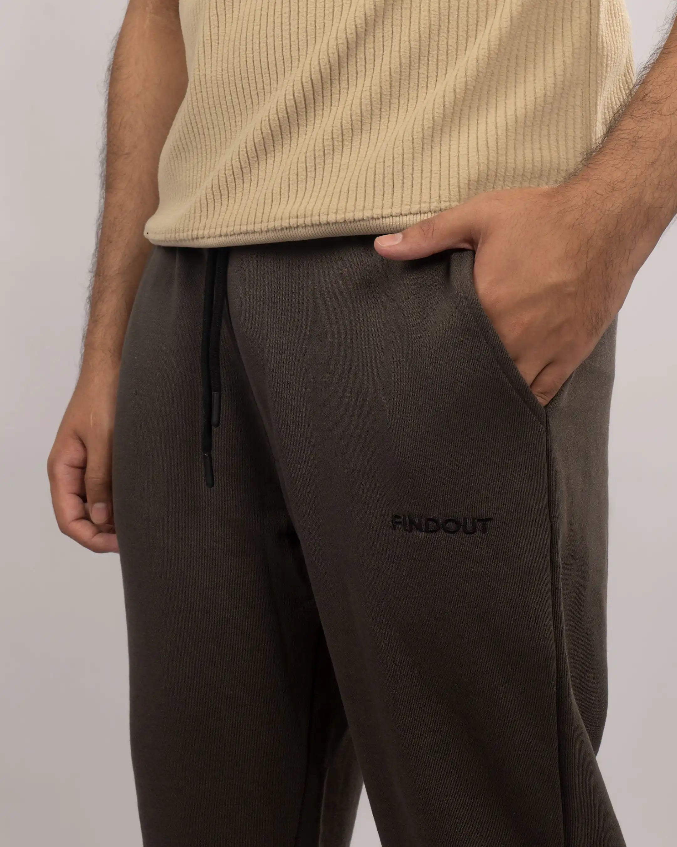 Charcoal Grey Boxy Fit Trouser