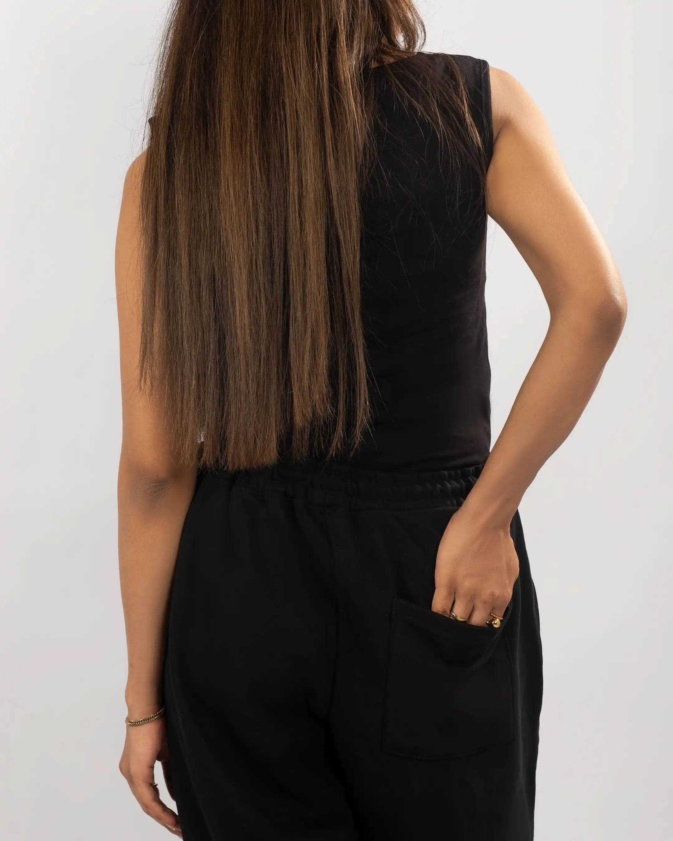 Black Baggy Trouser