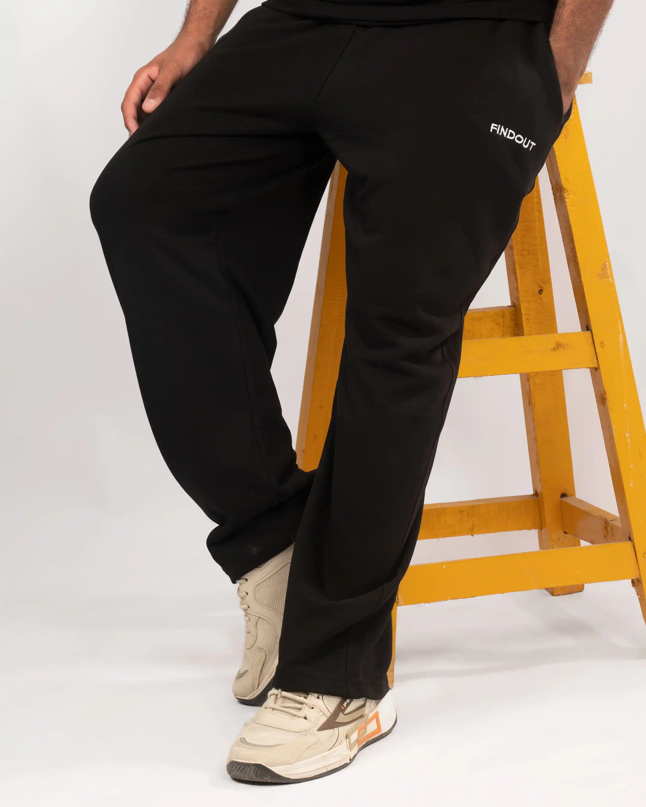Black Baggy Trouser