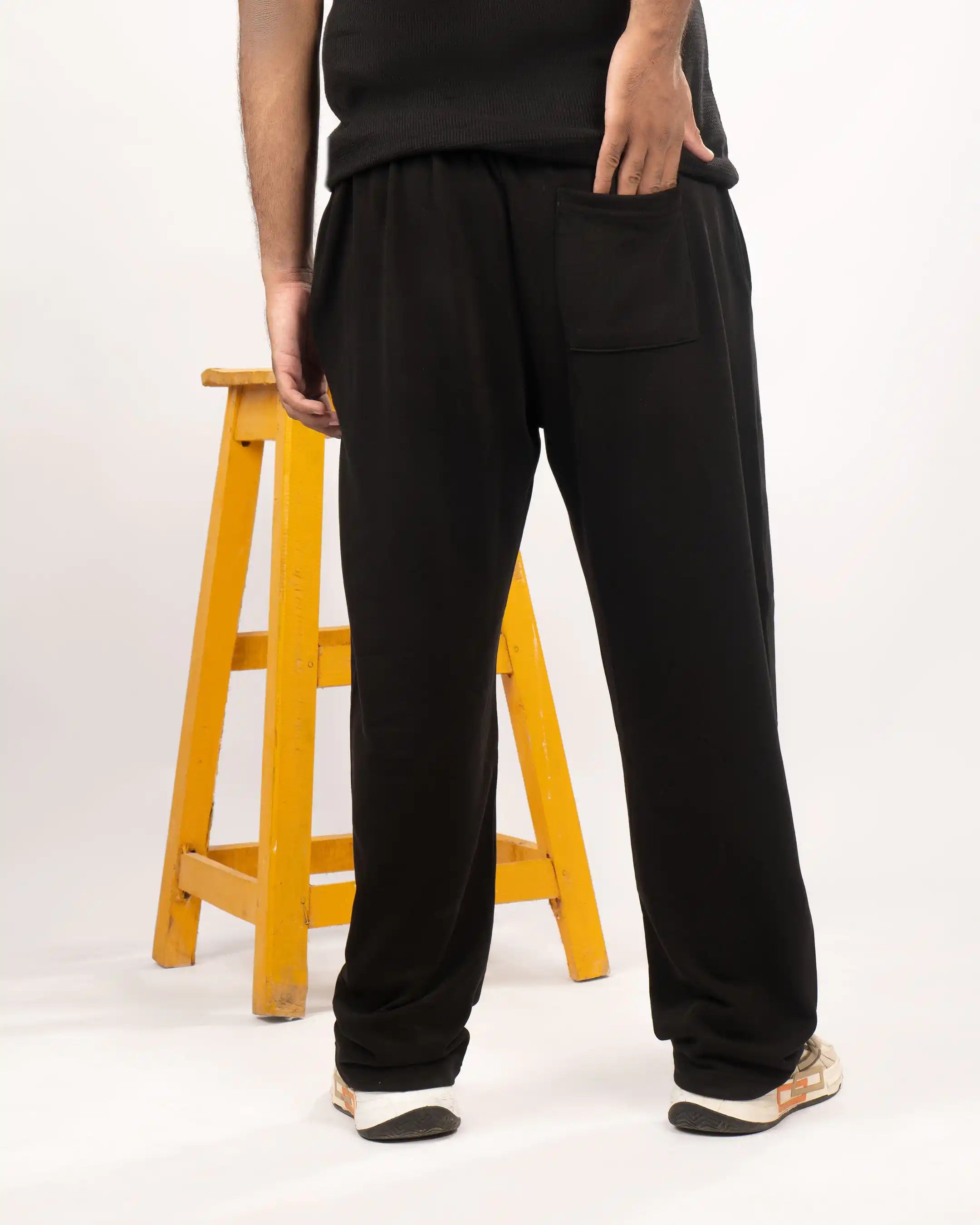 Black Baggy Trouser
