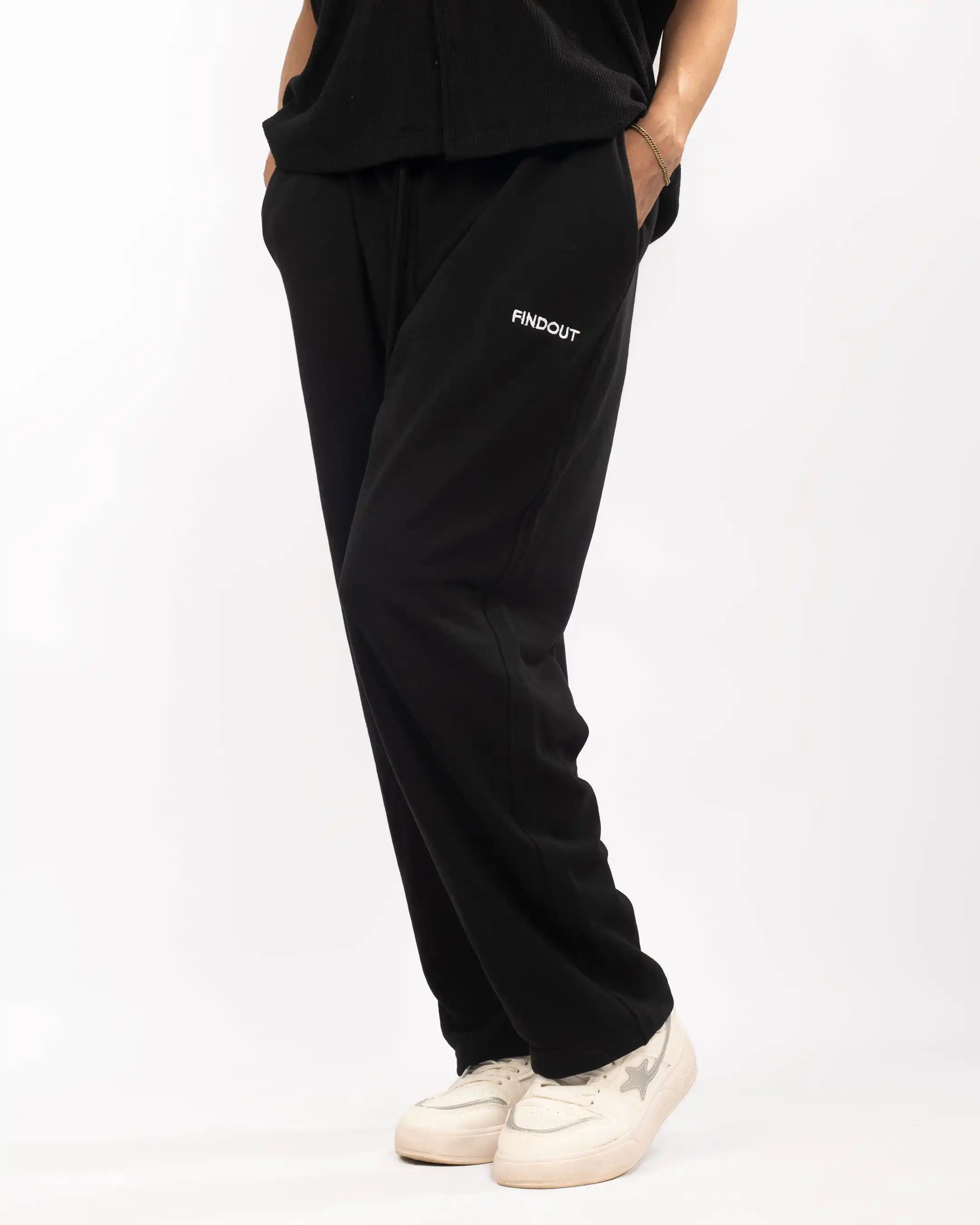 Black Baggy Trouser