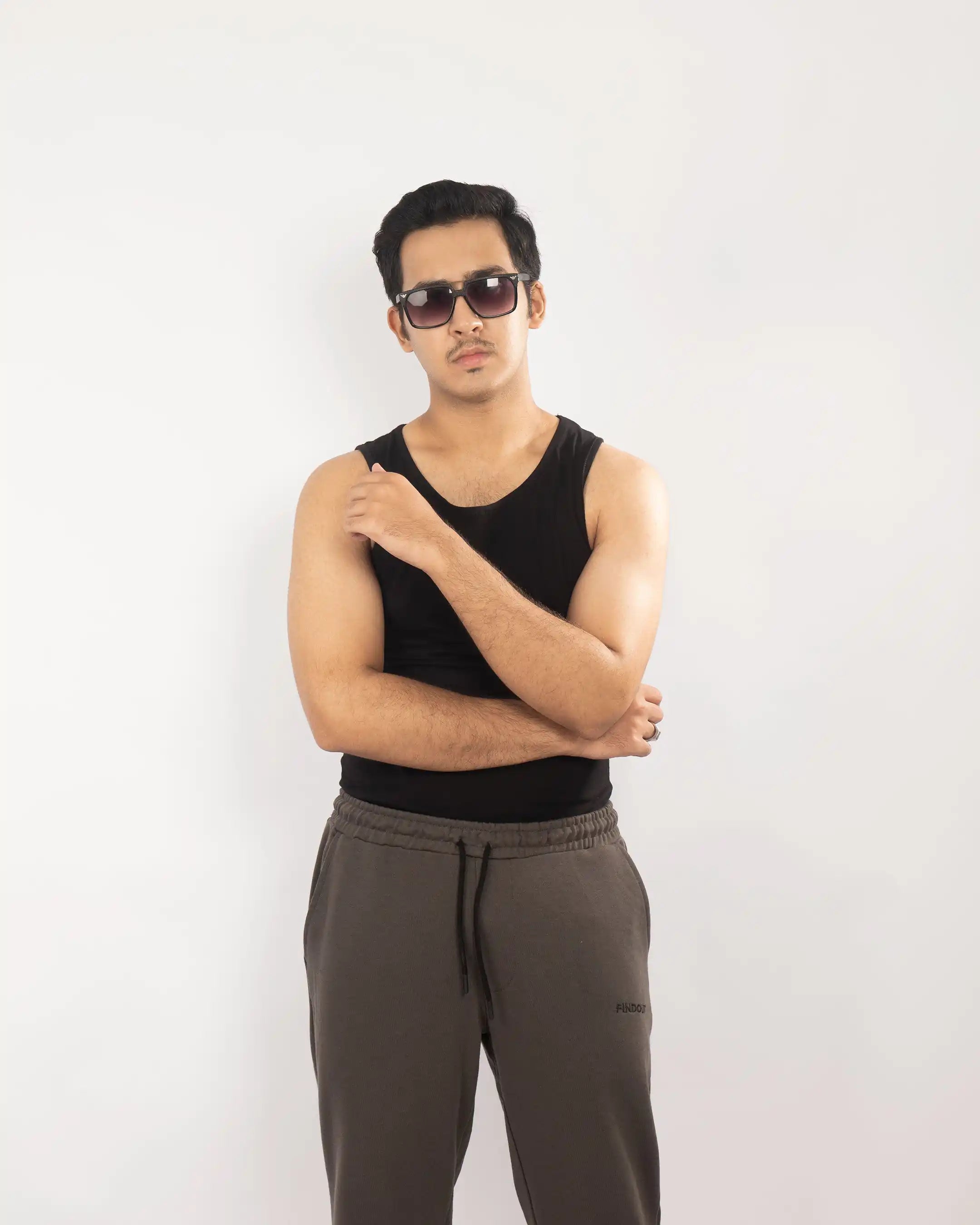 Black Tank Top - Male
