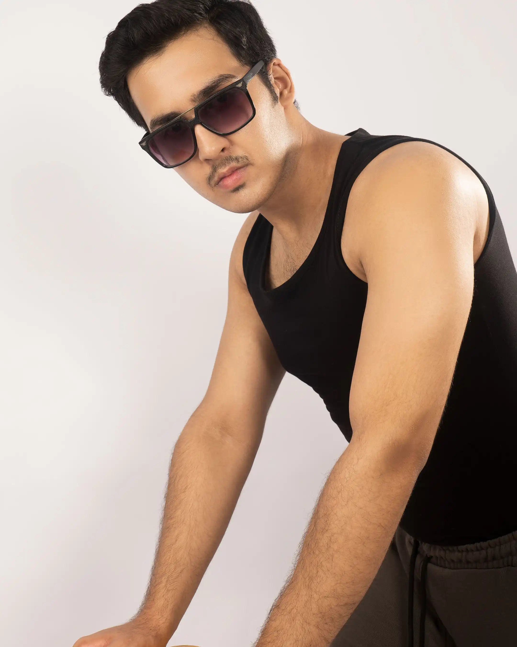 Black Tank Top - Male