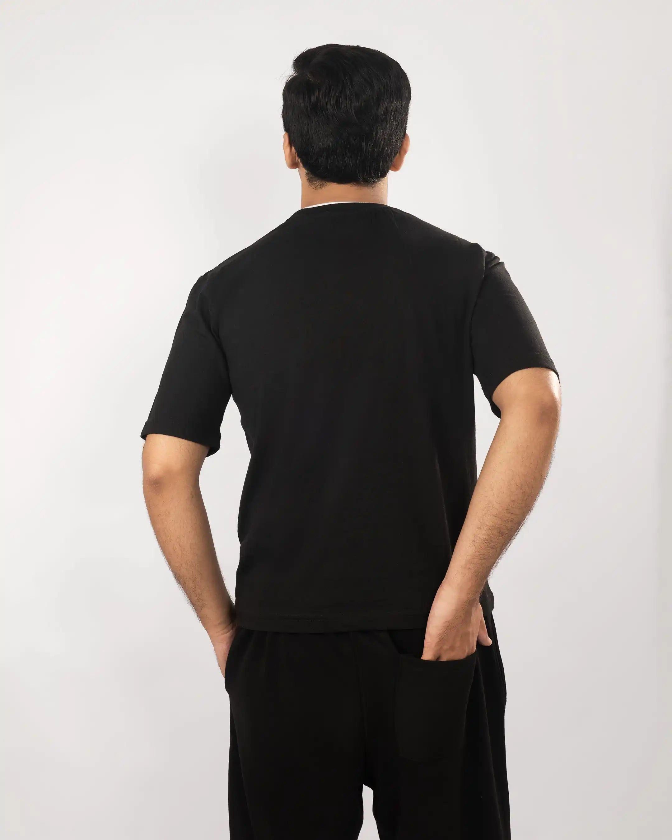Black Baggy Trouser