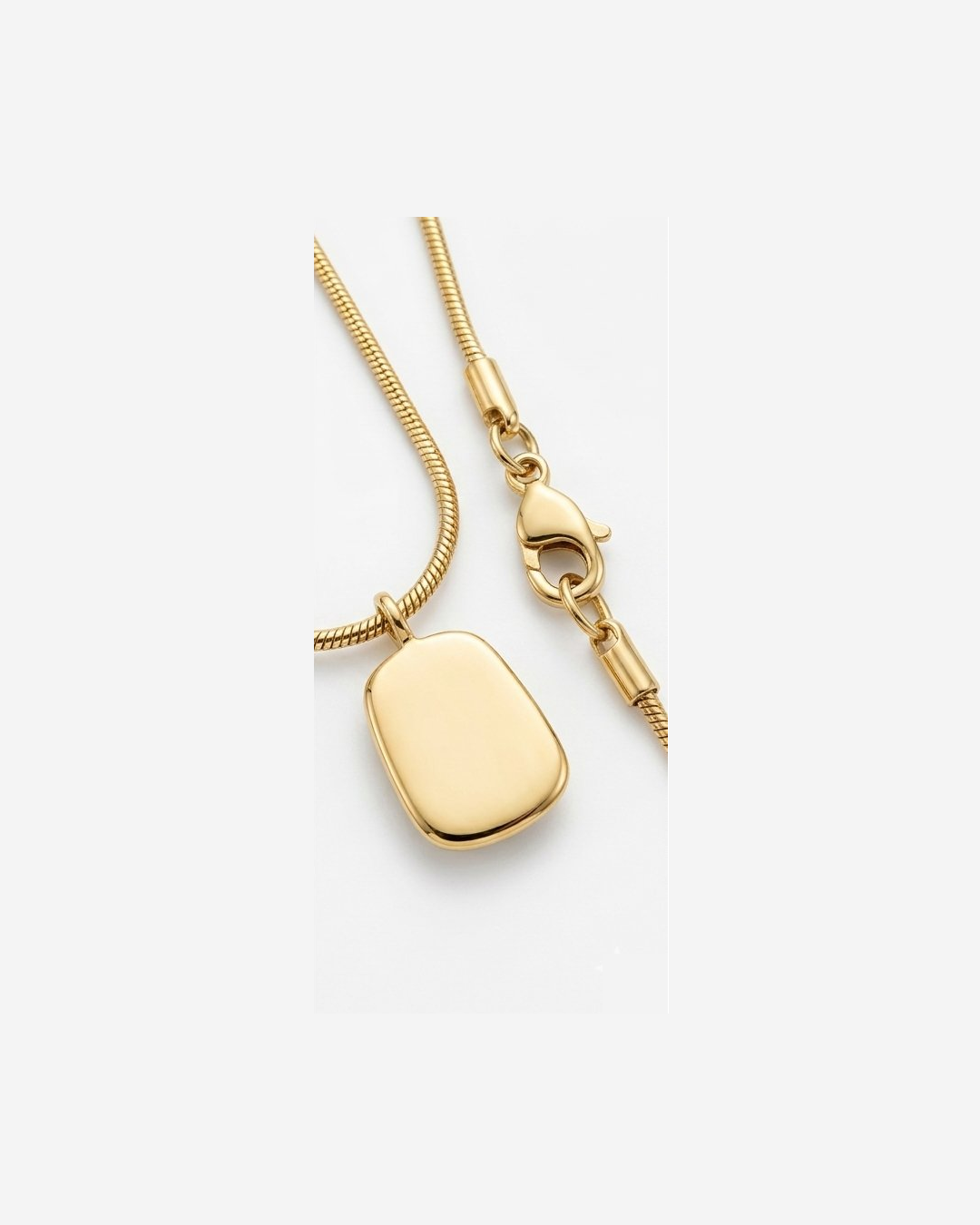 Black Stone with Gold Plated