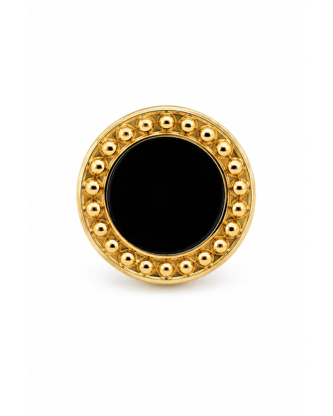 Gold Circle Earring