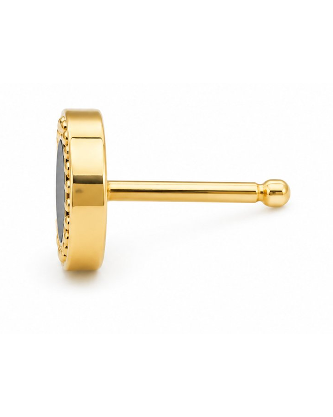 Gold Circle Earring