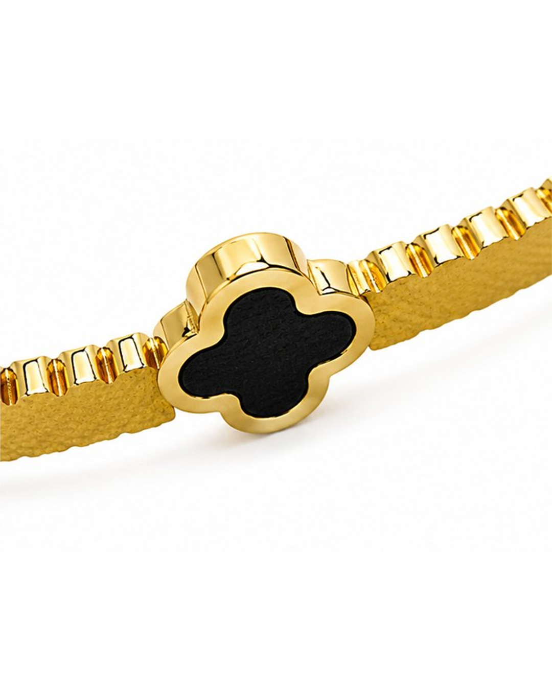 Gold Clover Bracelet