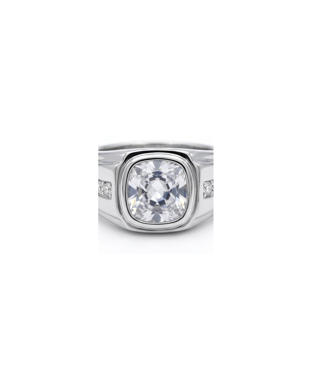 White Stone Ring