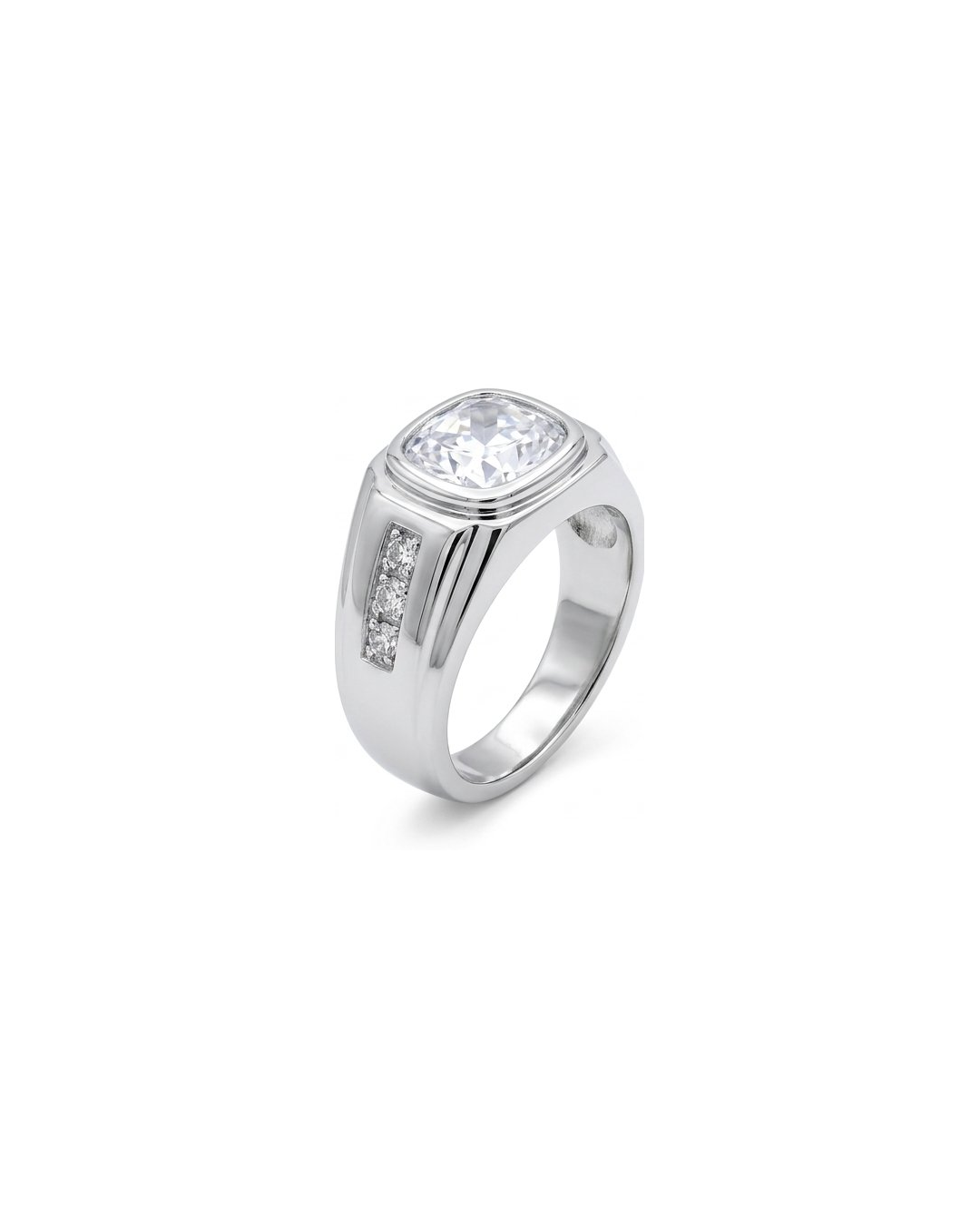 White Stone Ring