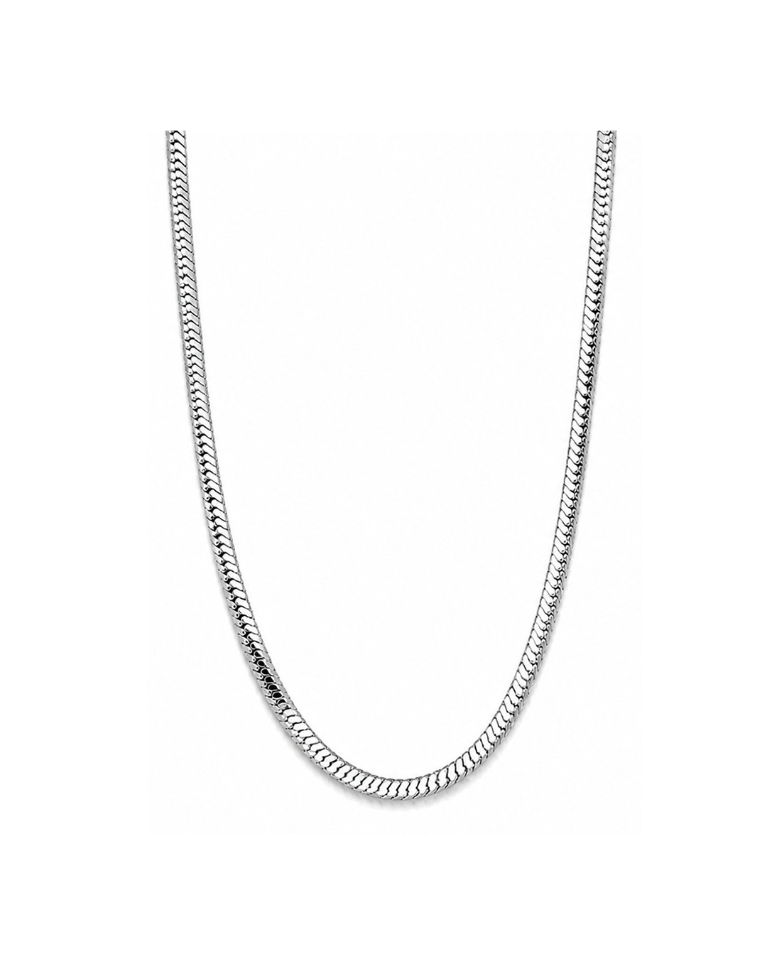 Black Shaded Silver Chain