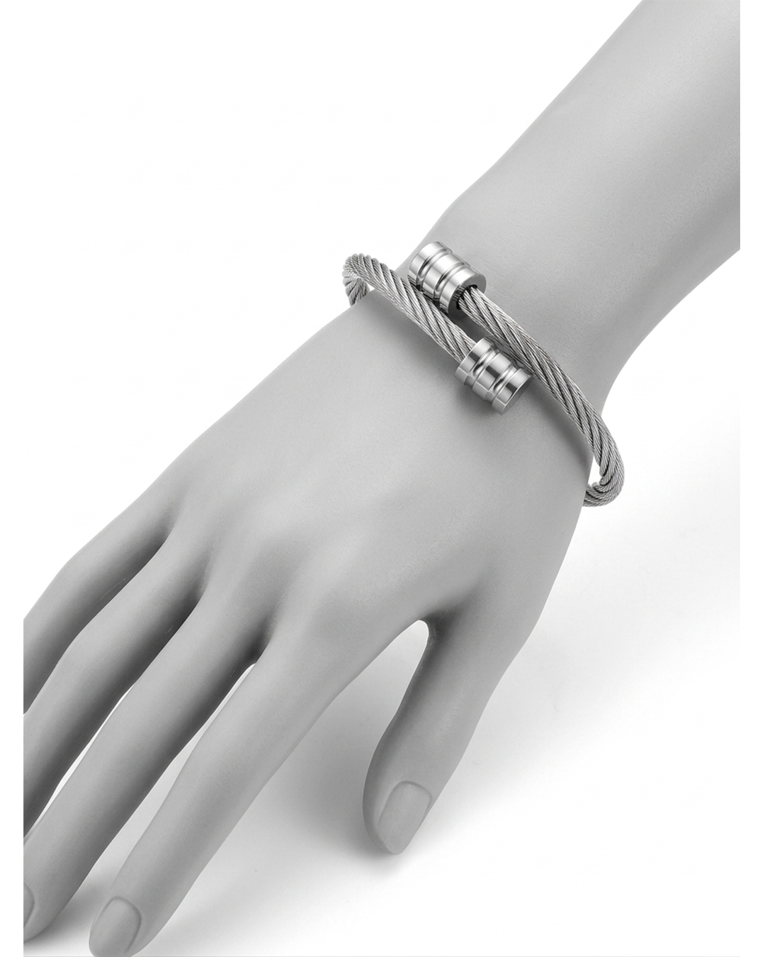 Silver Wire Bracelet
