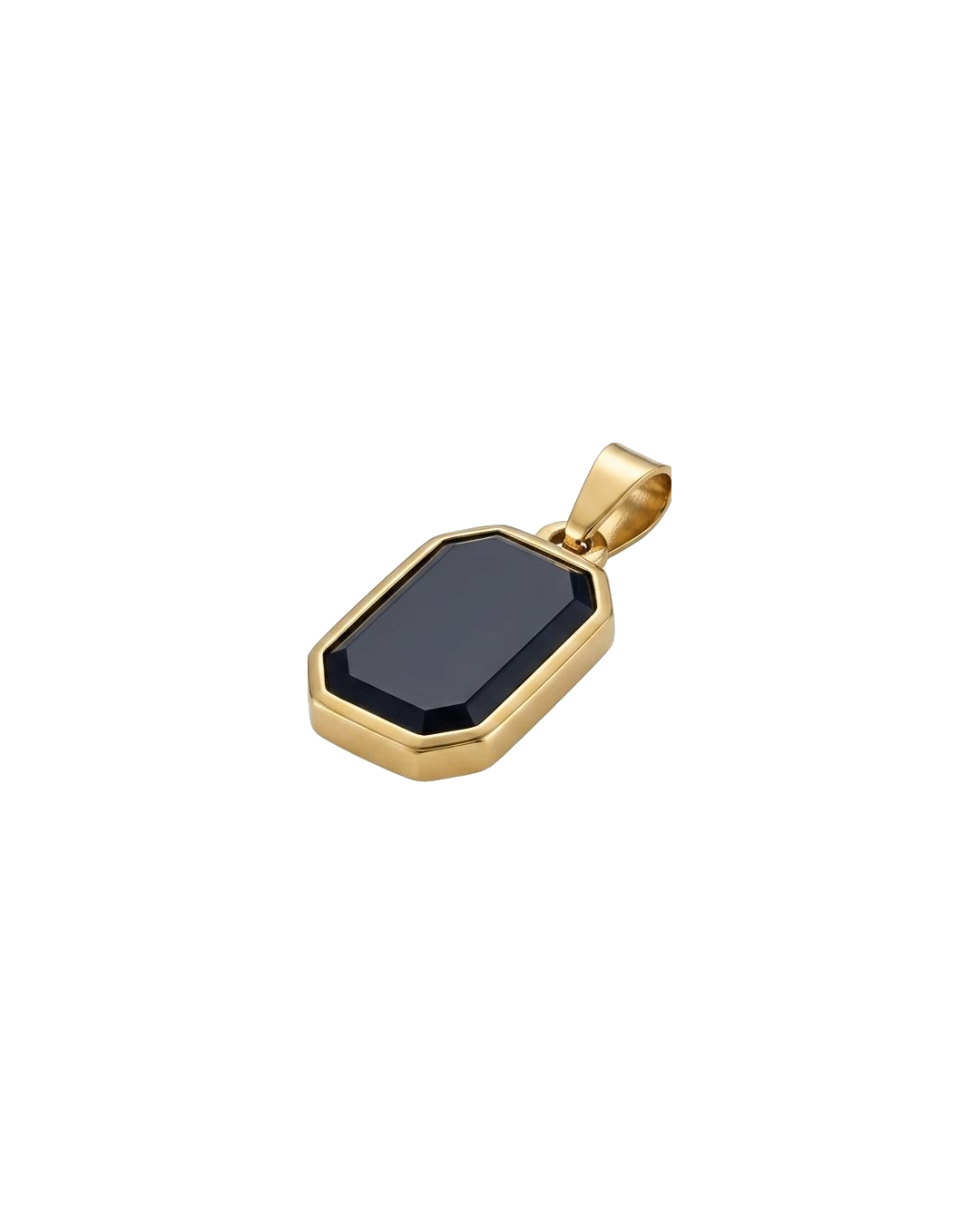 Gold Plated Black Moon
