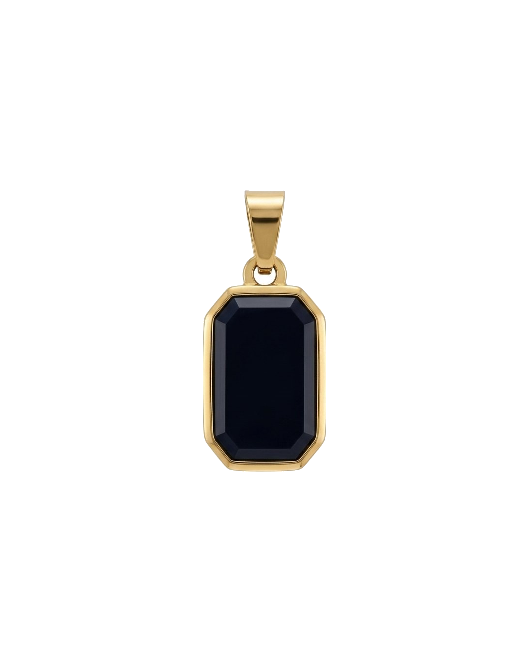 Gold Plated Black Moon