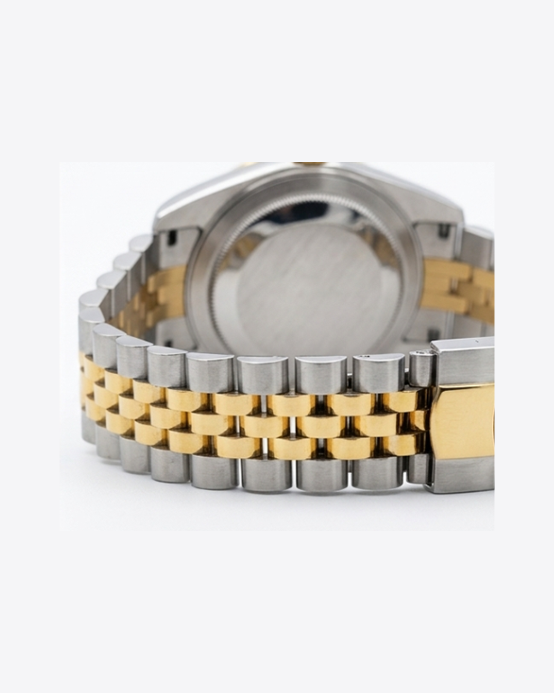 Rolex Blue Dial Gold & Silver Plated Watch