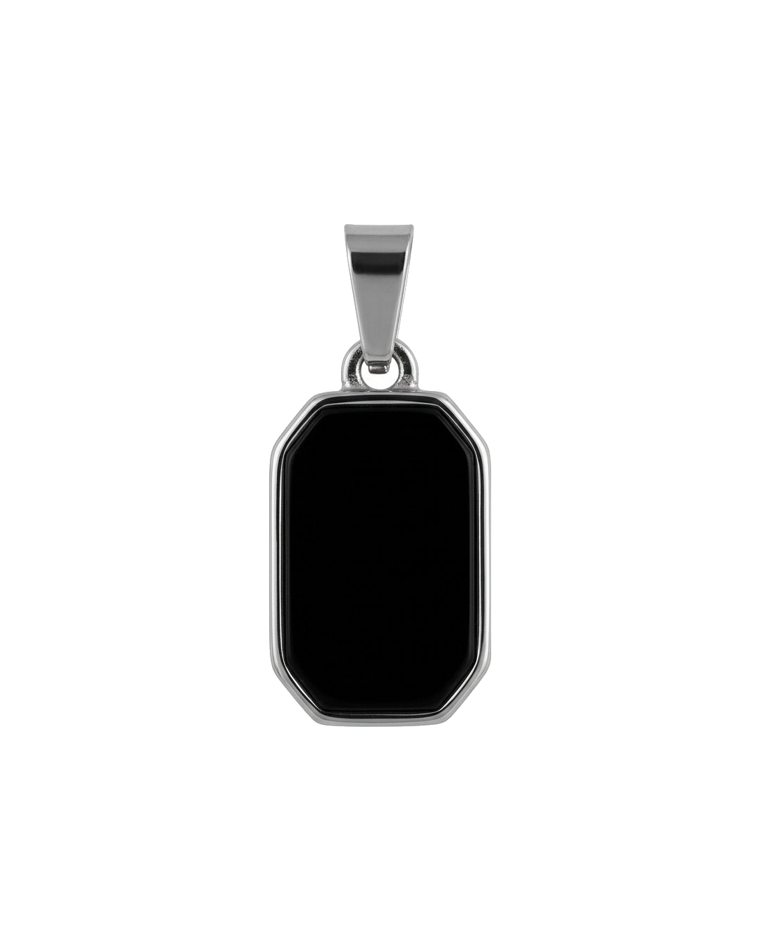 Black with Silver Plated