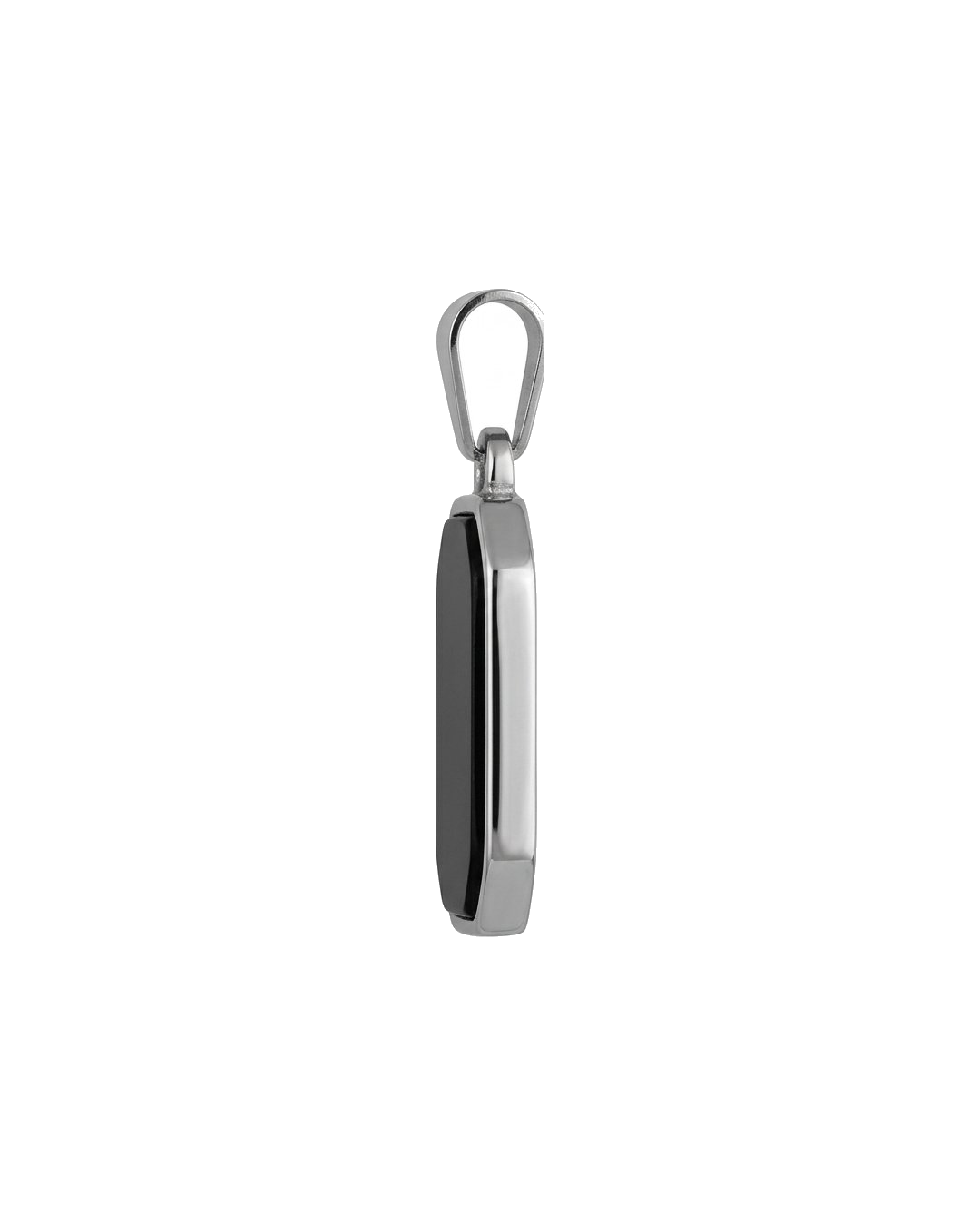 Black with Silver Plated