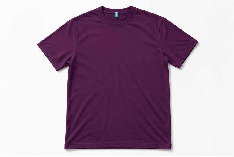 Purple Plain T-Shirt