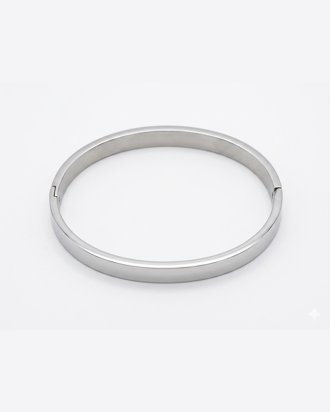Plain Silver Bracelet