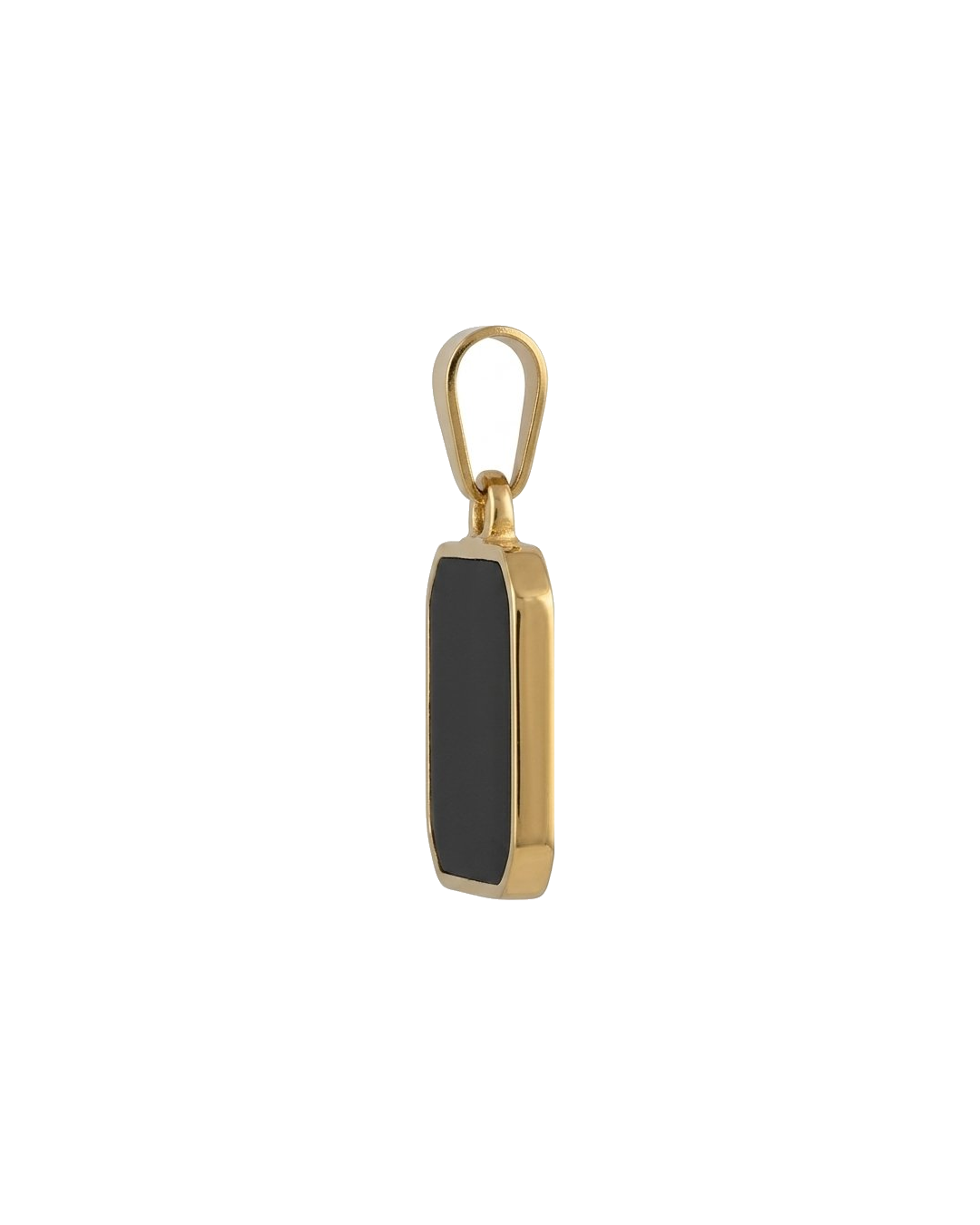 Square Moon with Gold Plated