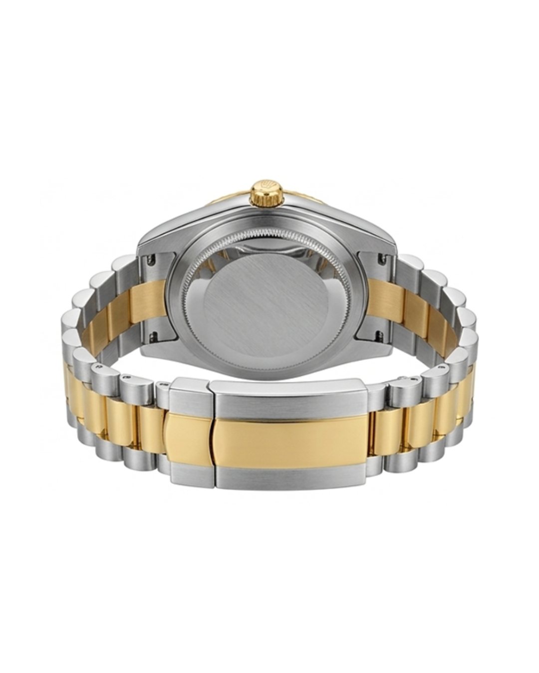 Rolex Blue Dial Silver & Gold Plated Watch